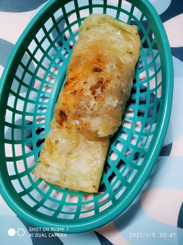 手抓饼5分钟早餐