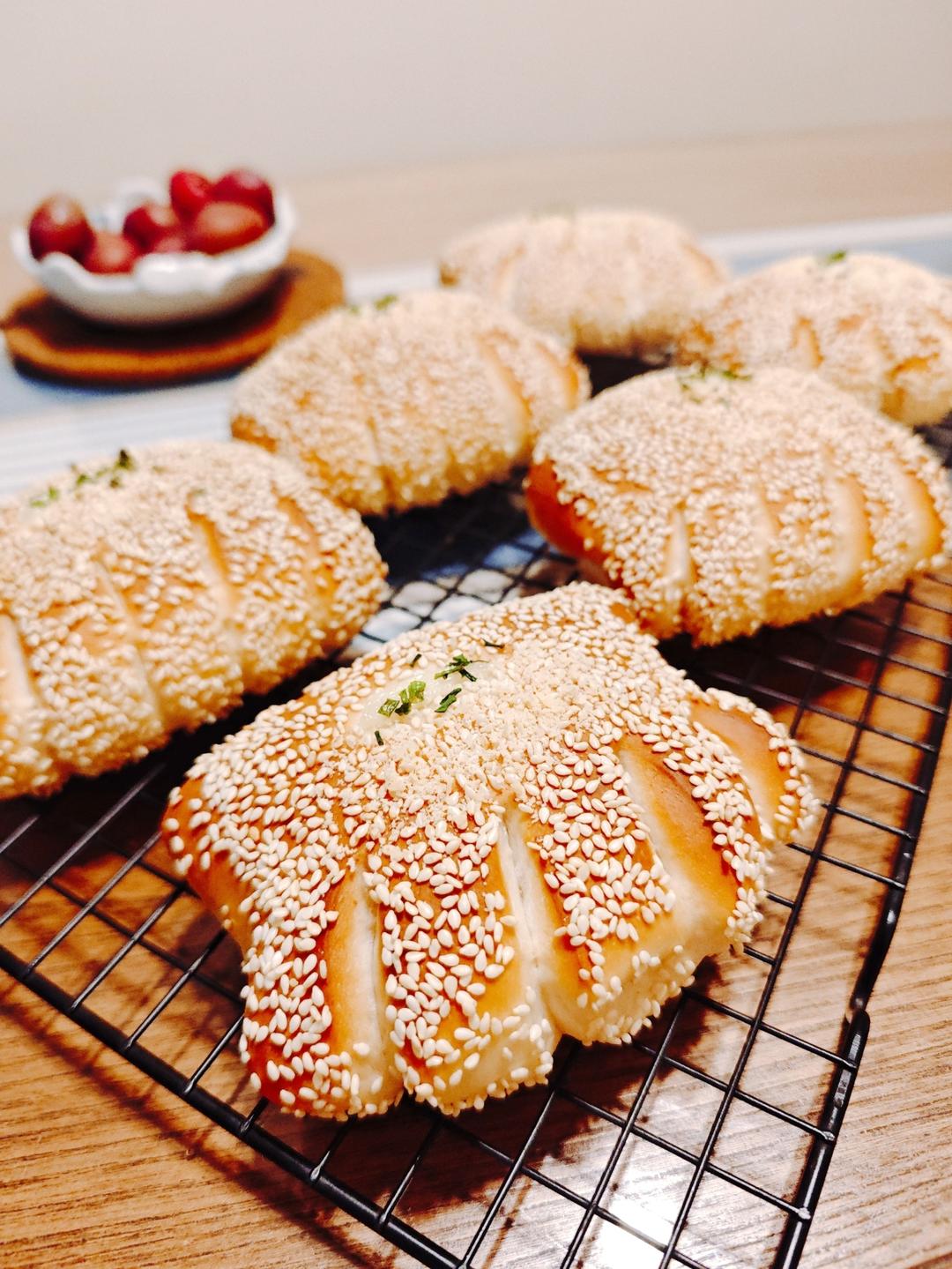 直接法万能面团－培根芝士包