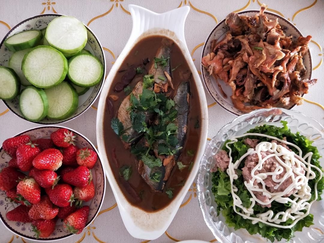 两人食营养晚餐
