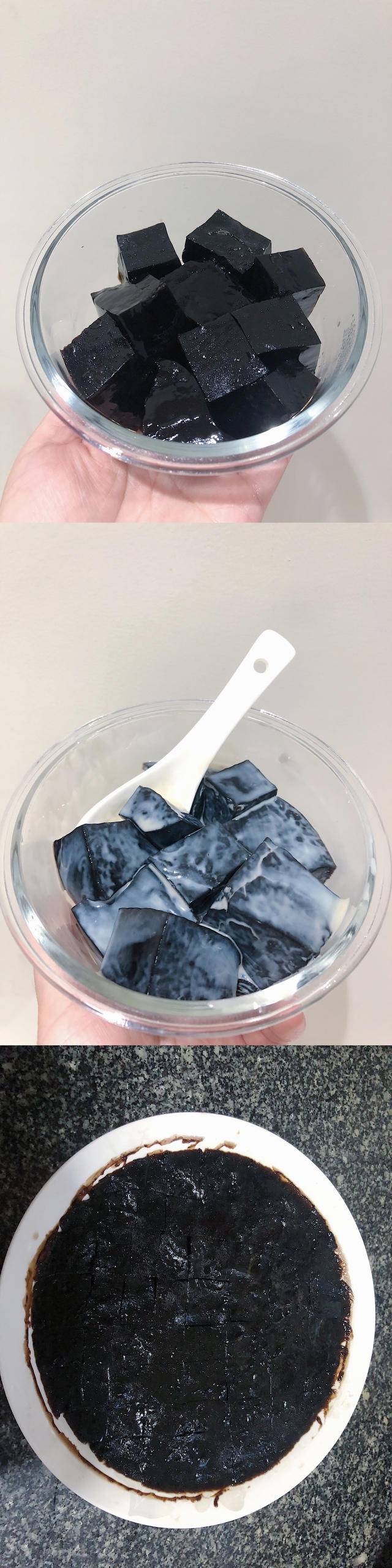 家庭版自制龟苓膏