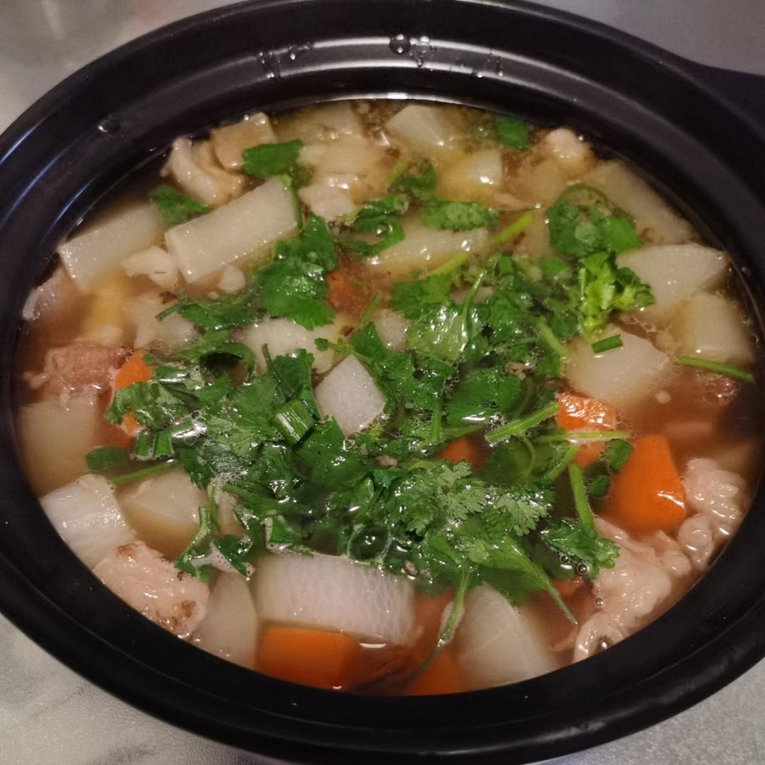 牛肉炖萝卜