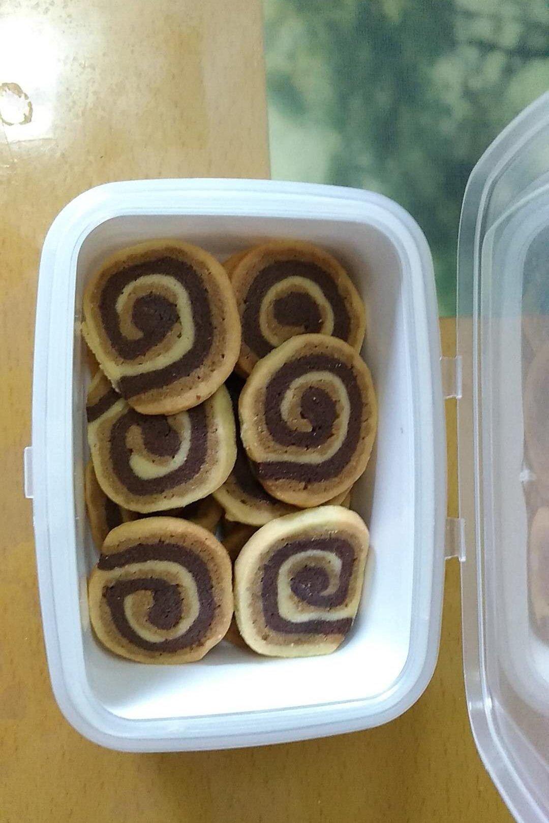 摩卡双色饼干