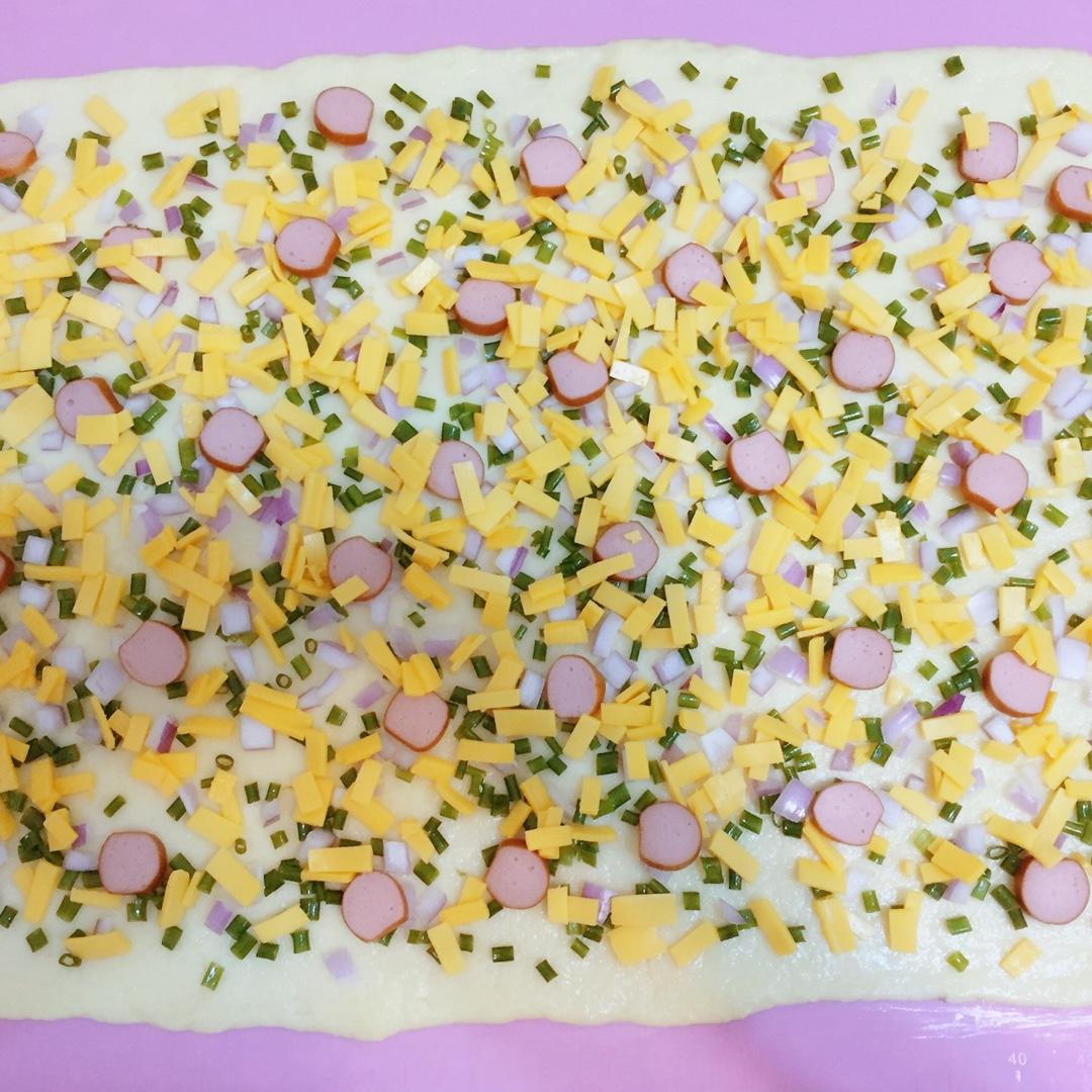 洋葱芝士手撕面包