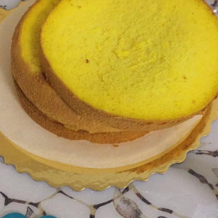 6寸原味戚风蛋糕