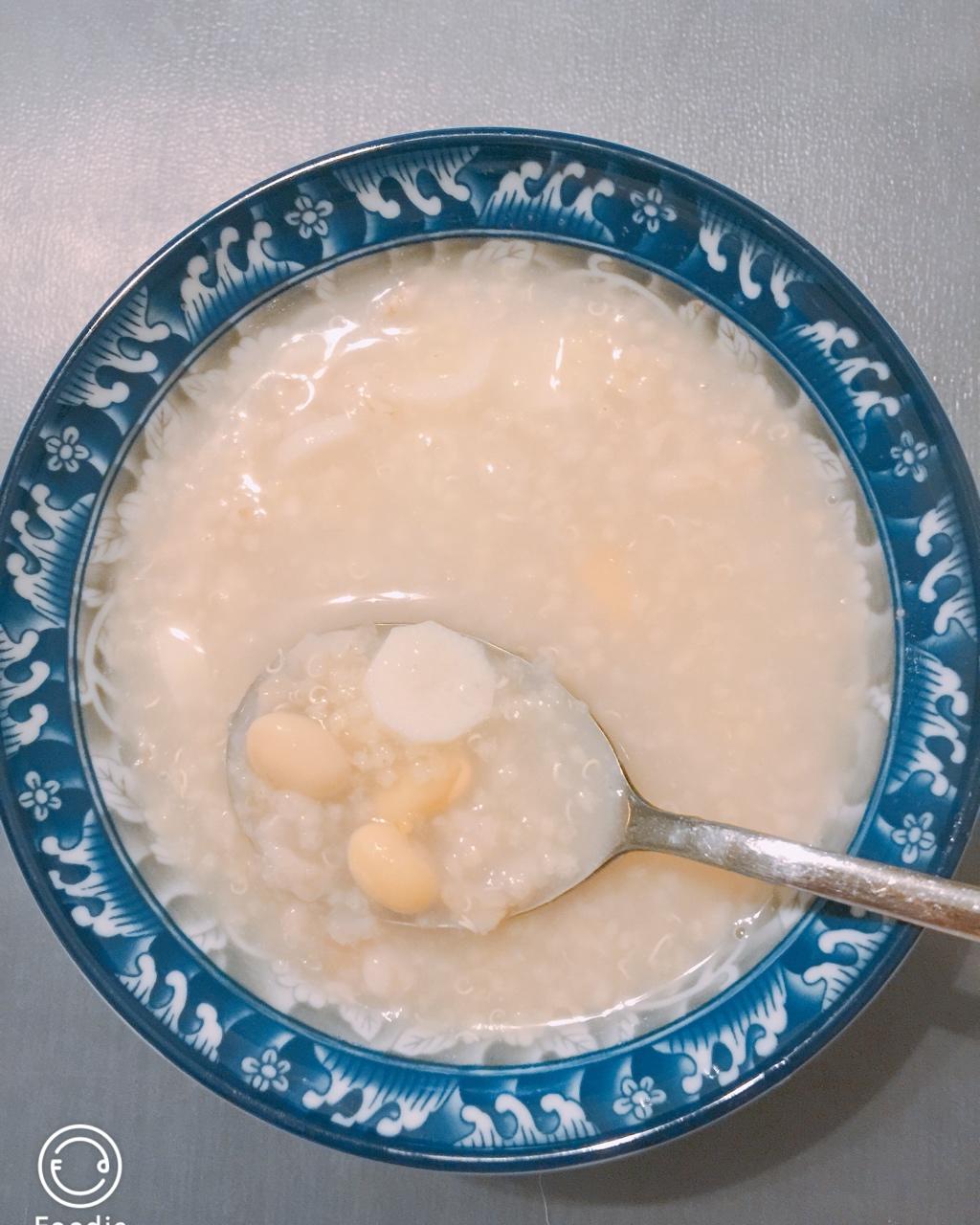 晚餐喝粥的日子