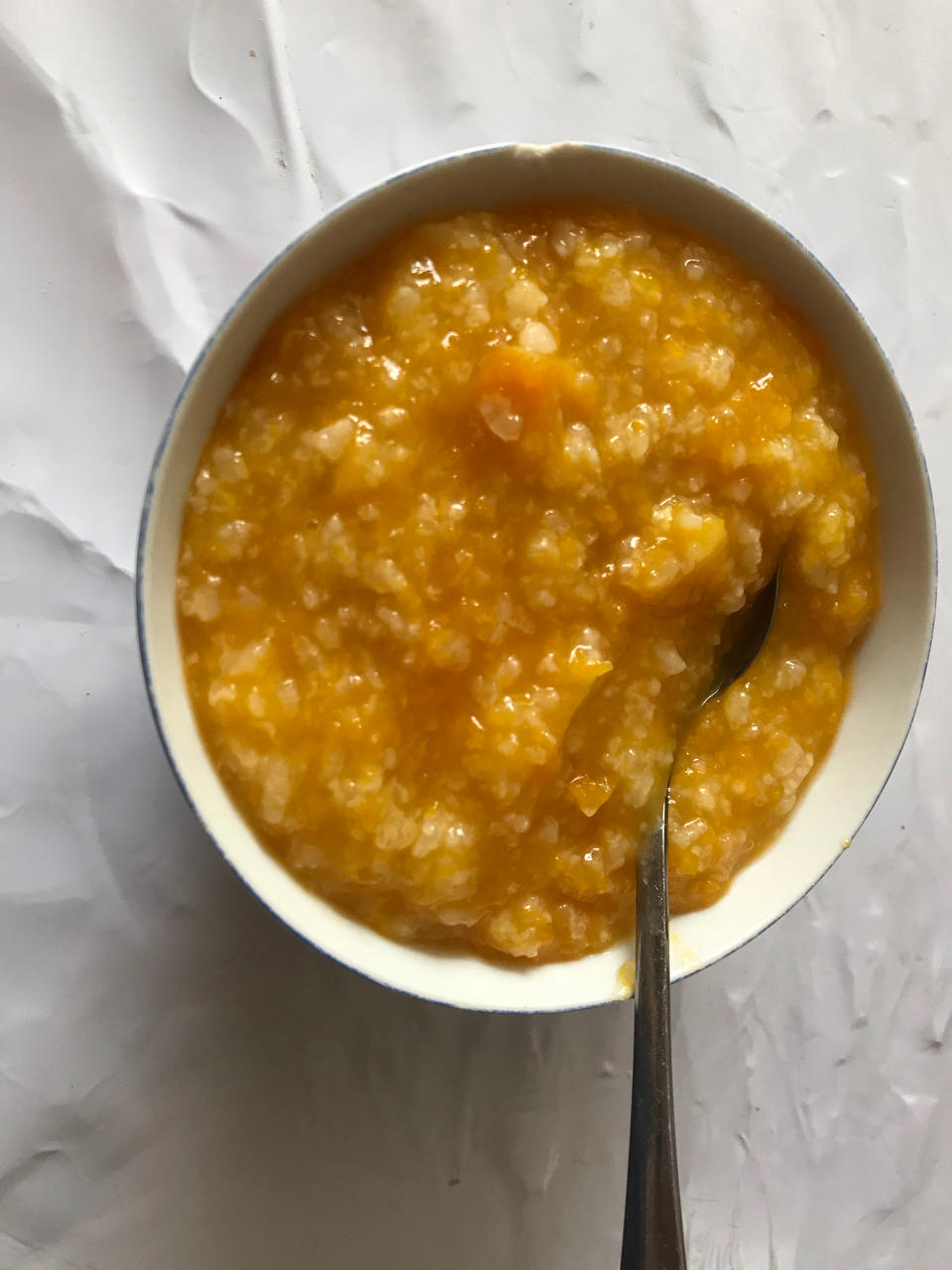 超快手早餐，营养南瓜粥 老少都爱的传统美食