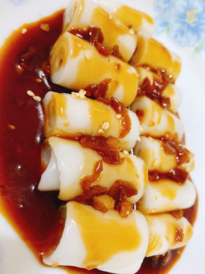 自制猪肠粉·粉卷