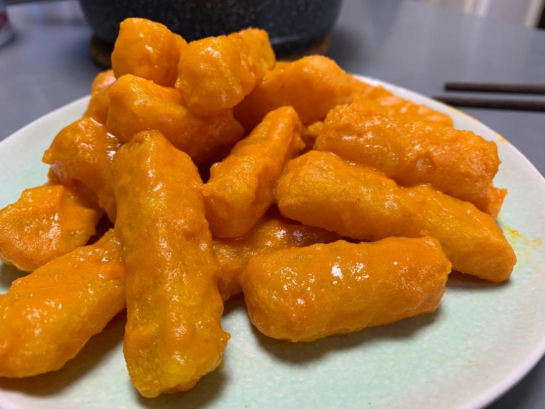 咸蛋黄焗冬瓜（非油炸）