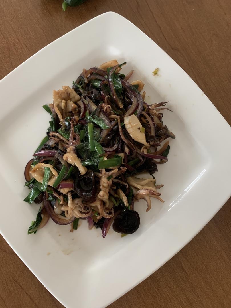 最好吃的酱爆鱿鱼圈