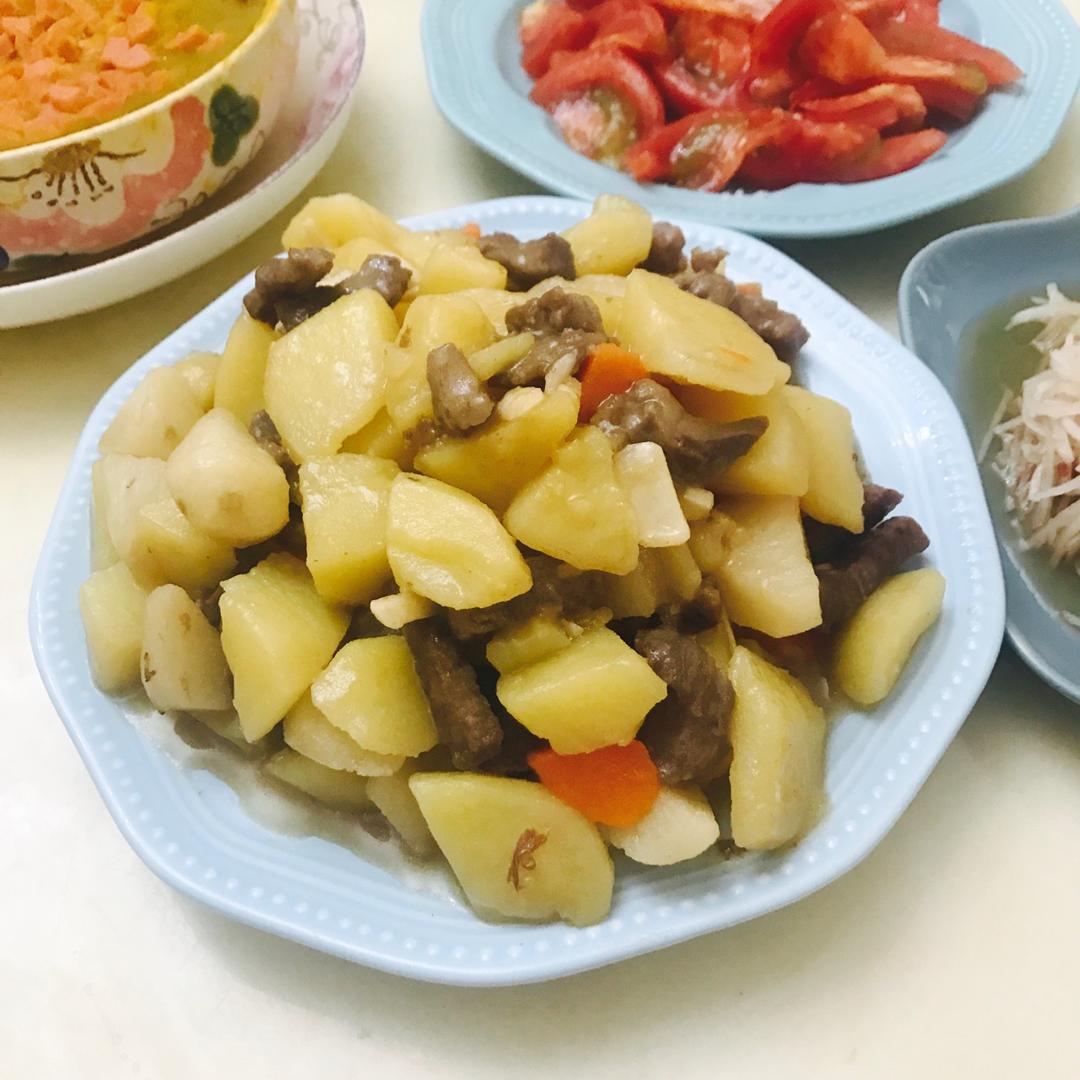 土豆烧牛肉