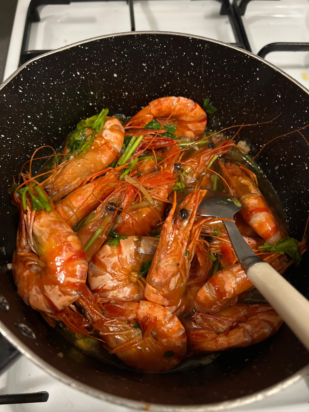 听说这是小朋友最爱吃的红烧虾🦐