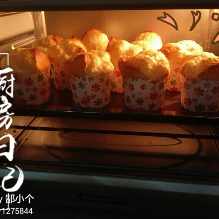 烤箱做蛋糕（戚风蛋糕的做法）