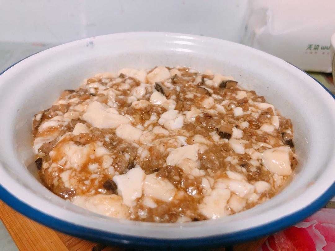 肉末嫩豆腐｜嫩滑口感爽口！这道快手菜超级下饭！！（减脂少油版）