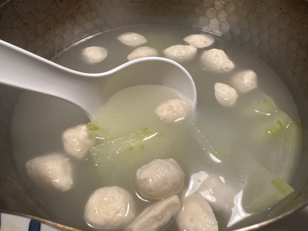 猪肉丸子冬瓜汤