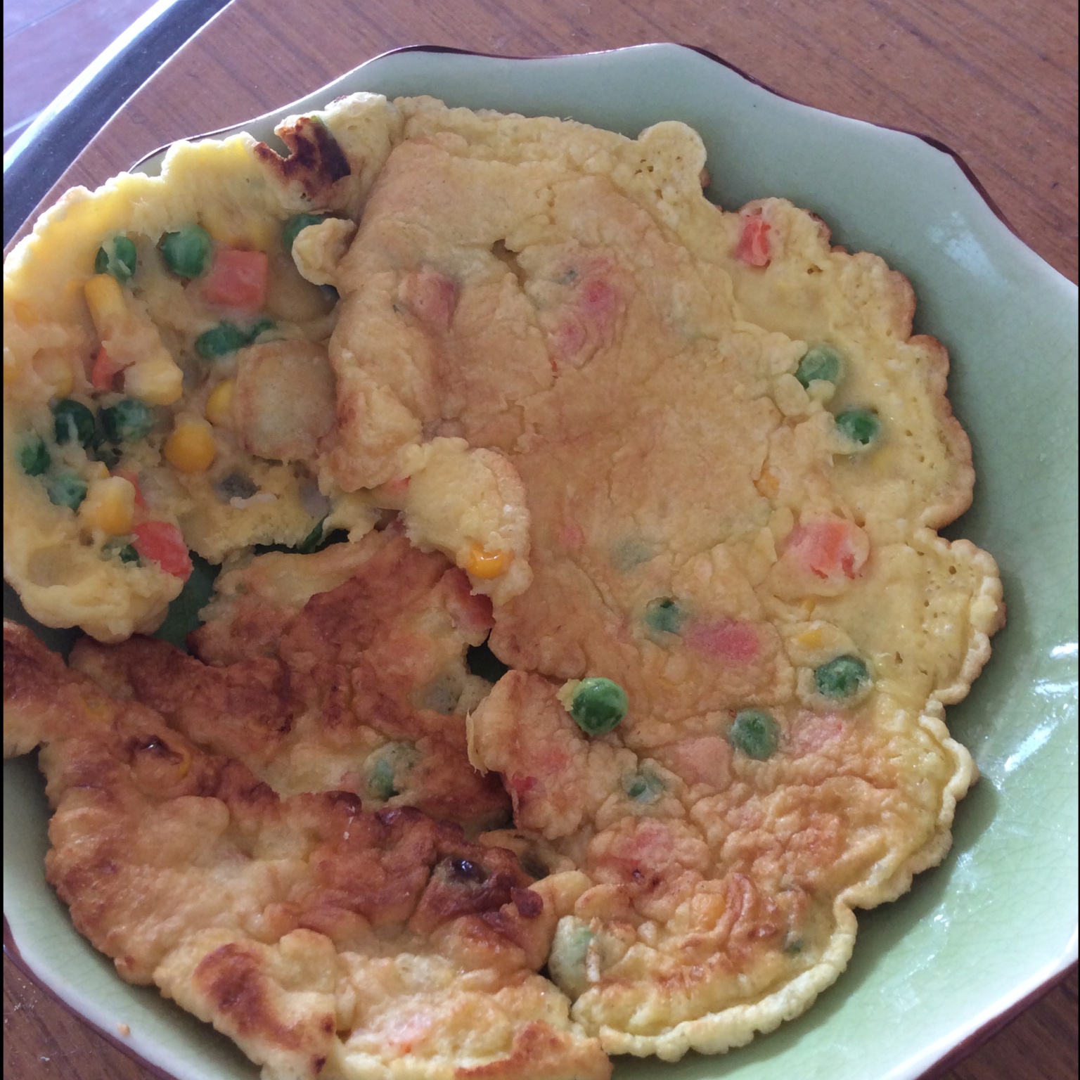葱花鸡蛋饼