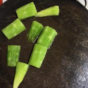 蕌头炒莴苣的做法 步骤3