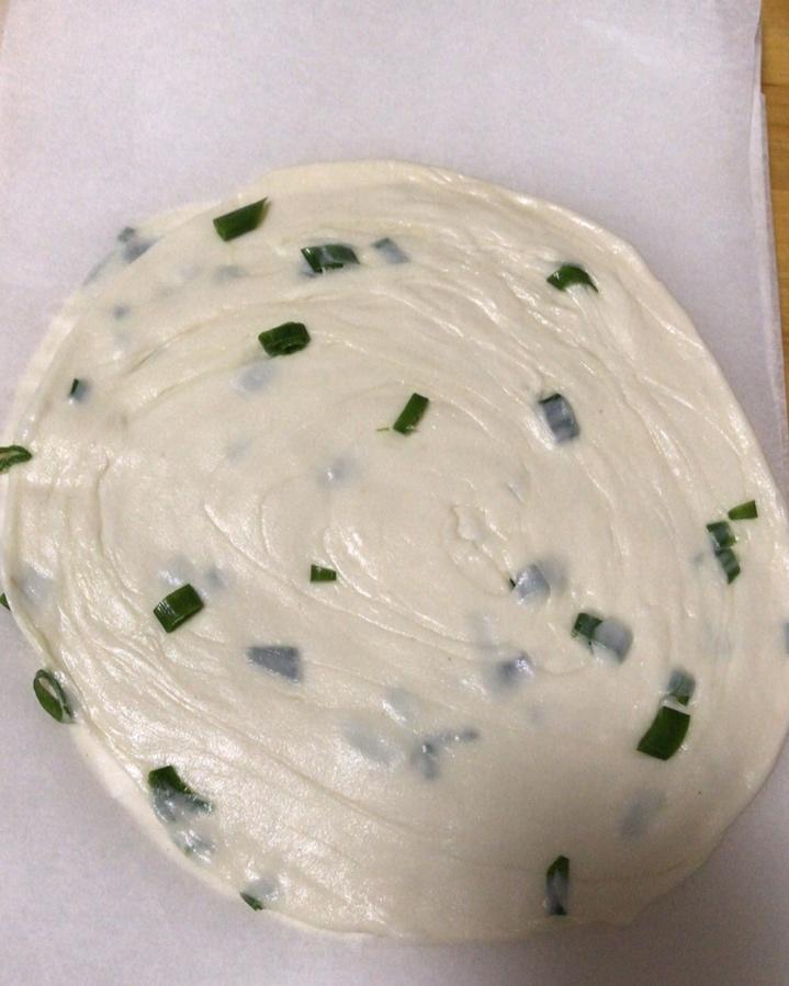 葱香四溢手抓饼