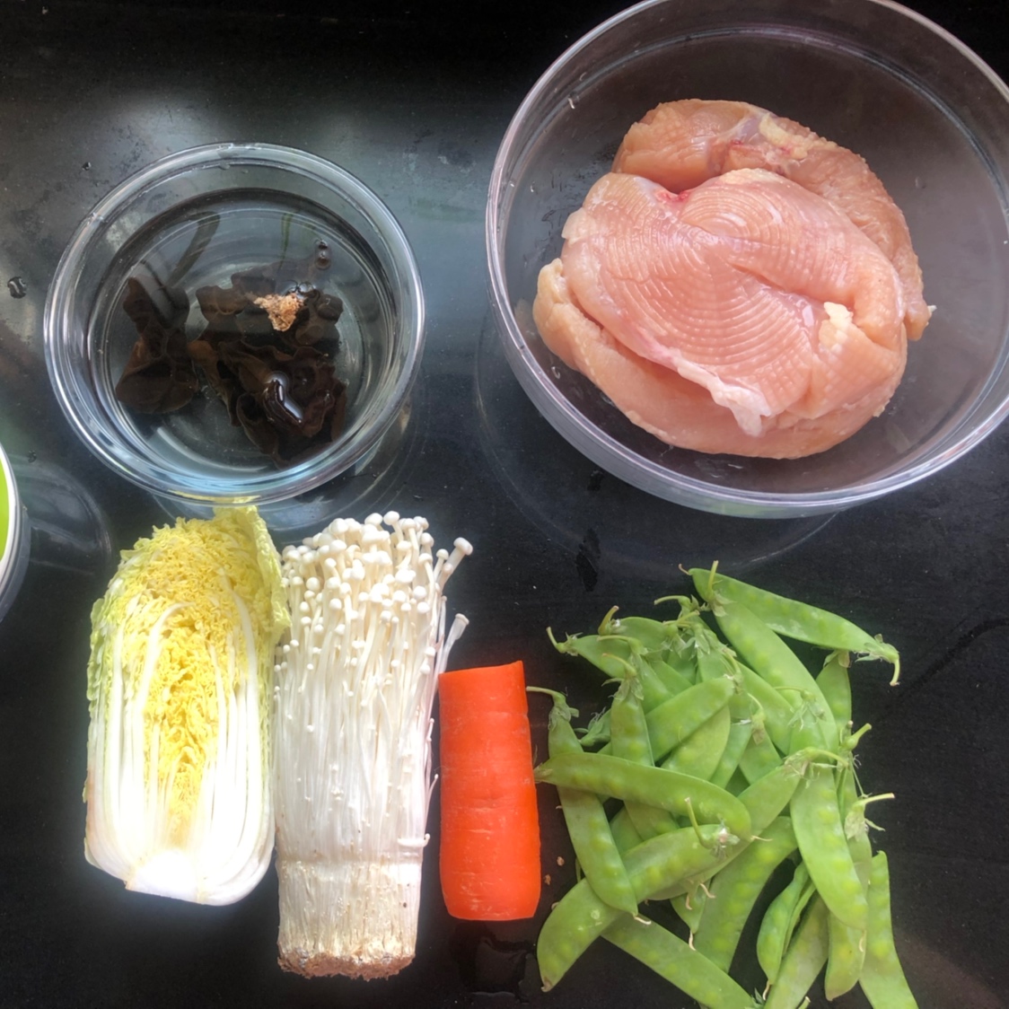 鸡胸肉蔬菜饼（减脂增肌备赛餐）的做法 步骤1