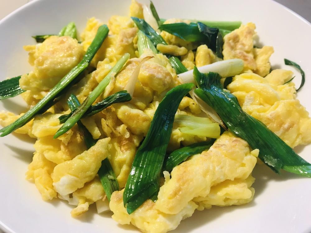 zhili做的蒜苗炒鸡蛋