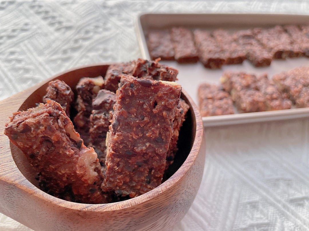 低卡减脂｜香蕉燕麦可可饼干