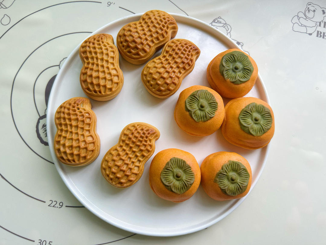 好柿花生月饼🥮吃了好事会发生😋