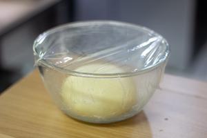 桃桃乌龙乳酪冰面包🍑茶叶清香🍵真实果肉的做法 步骤13