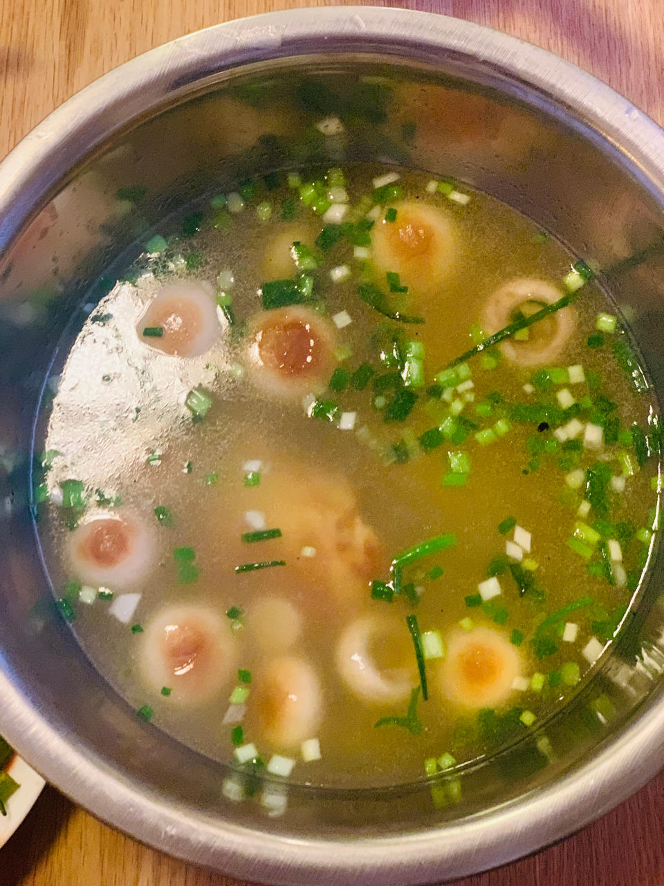 口蘑煎蛋汤