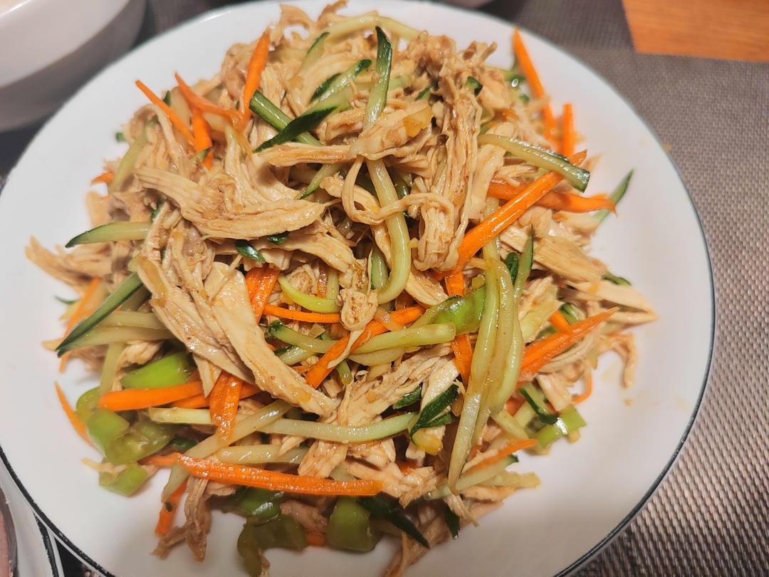 ✅ 第6道快手低脂菜✨清爽美味的柠檬鸡丝🍋鸡胸肉满分吃法💯