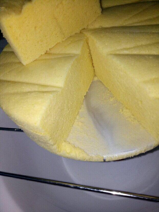蔓越莓玉米面戚风蒸蛋糕
