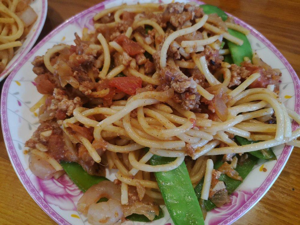 低脂又美味的虾仁意大利面