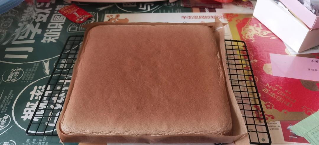 细腻柔软❗️卷不裂❗️巧克力蛋糕卷