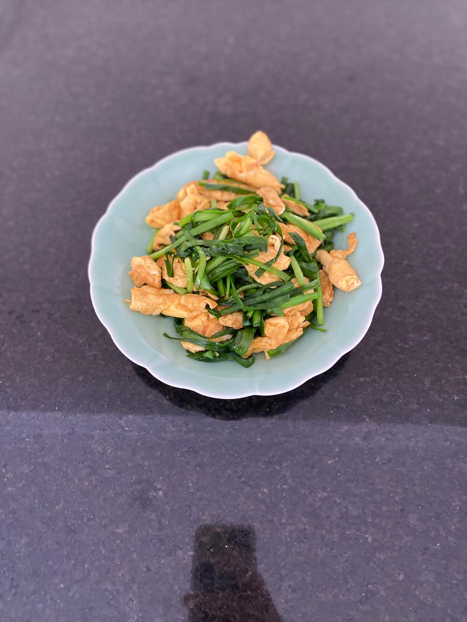 韭菜炒鸡蛋——三分钟快手下饭菜 掌握火候的秘诀