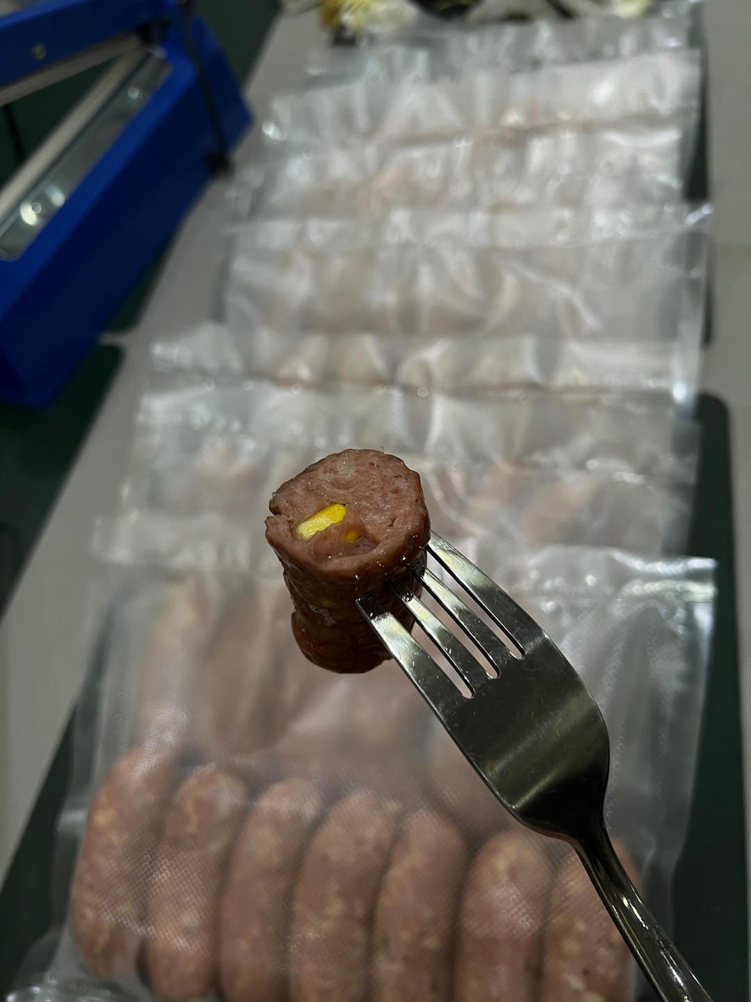 自制超Q弹脆皮玉米纯肉肠
