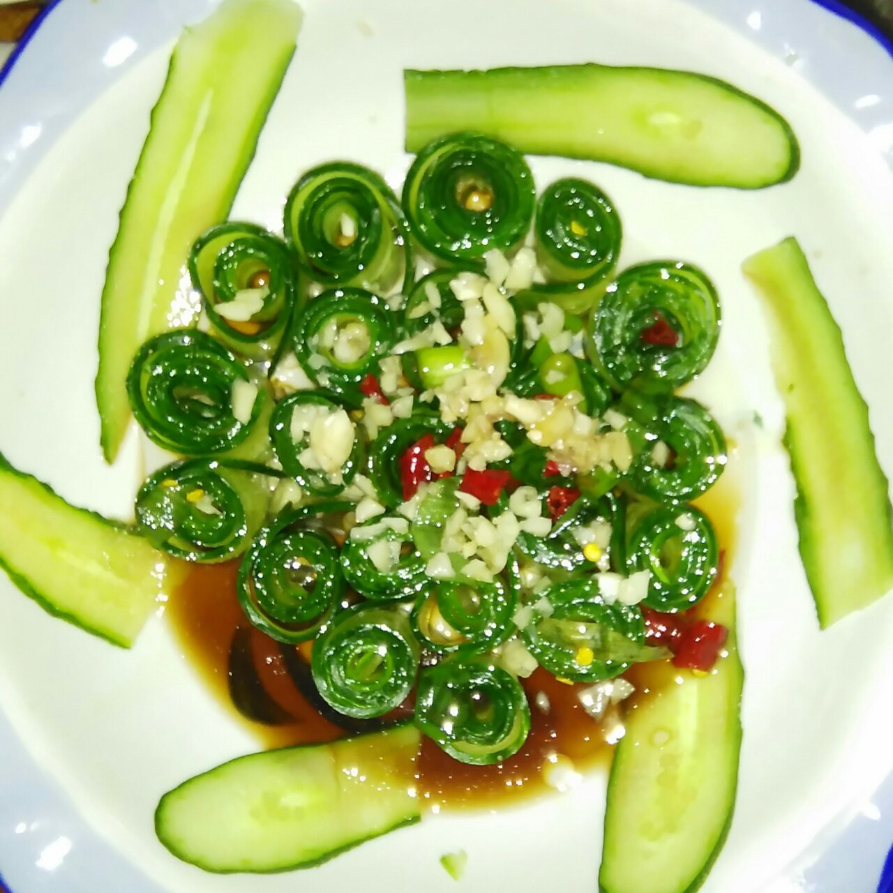 响油黄瓜