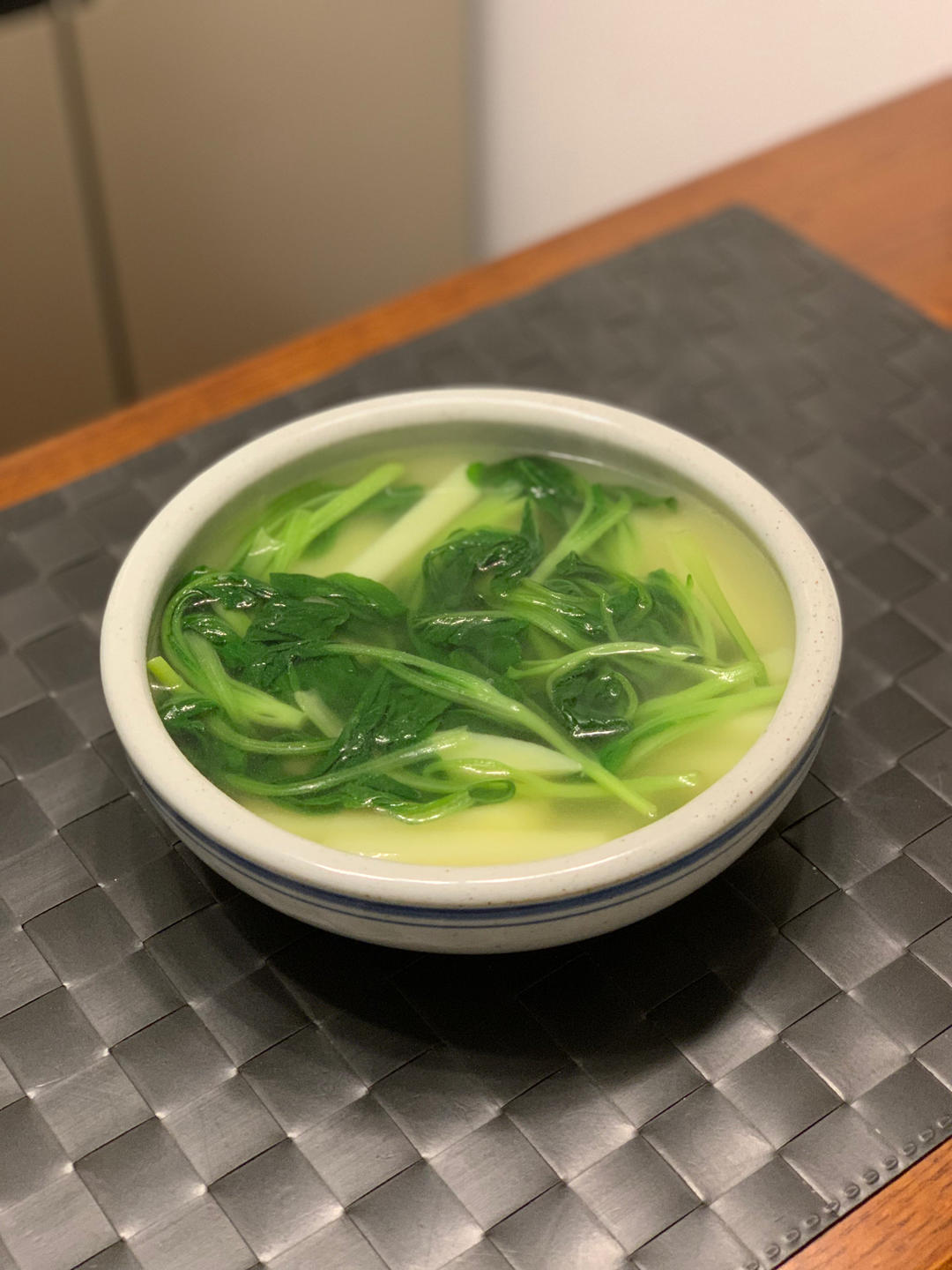 鸡毛菜土豆汤