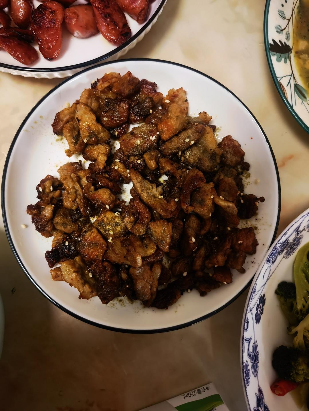 香煎五花肉