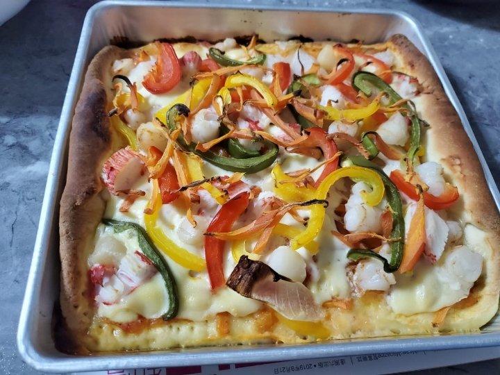 8寸纯手工什锦披萨