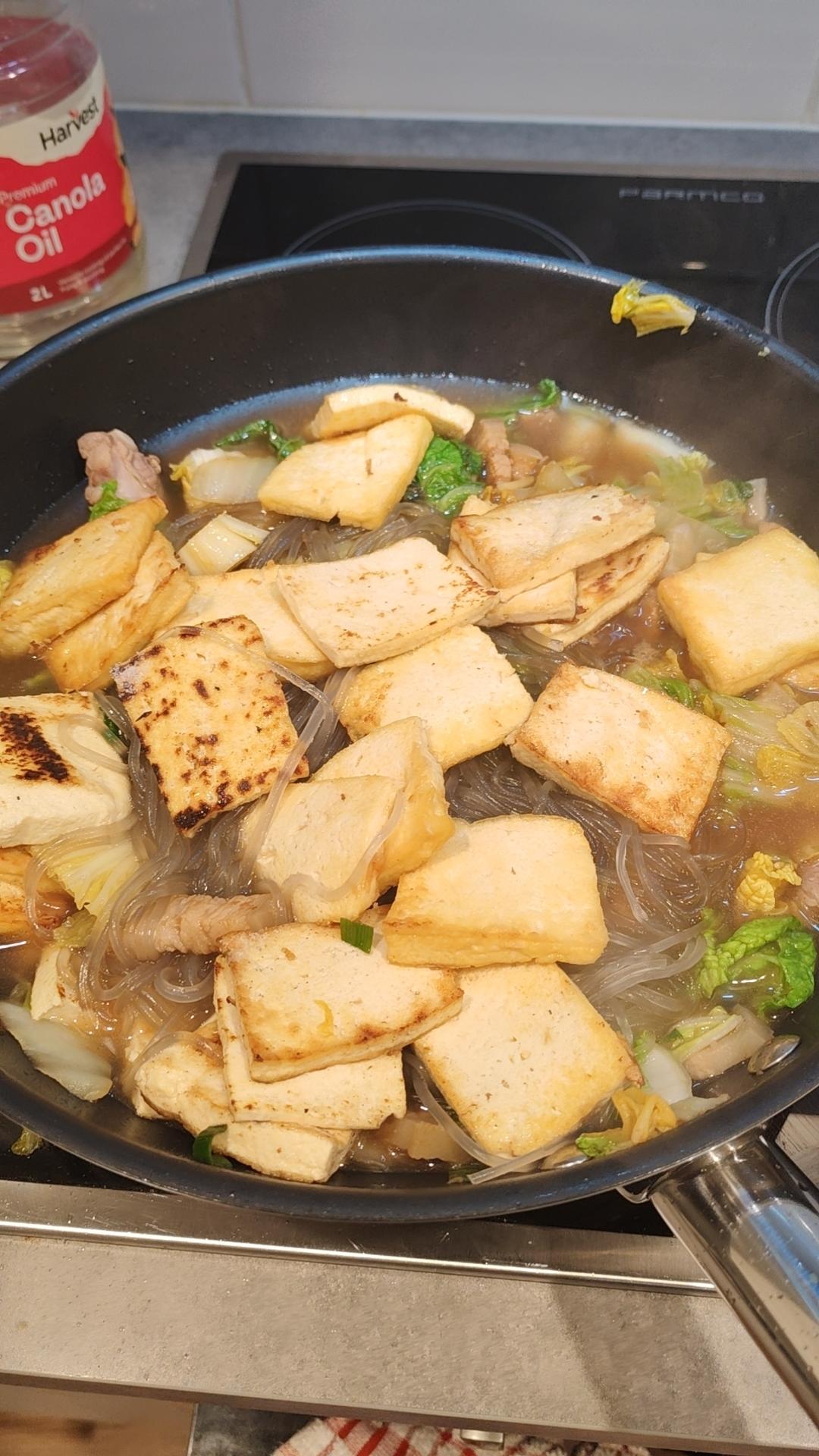 白菜炖豆腐