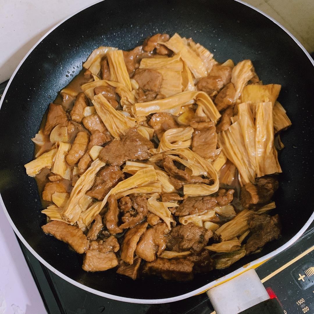 腐竹炒肉「快手菜」