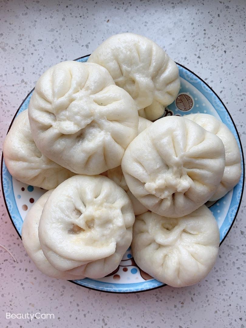 家庭手工肉馅大包子