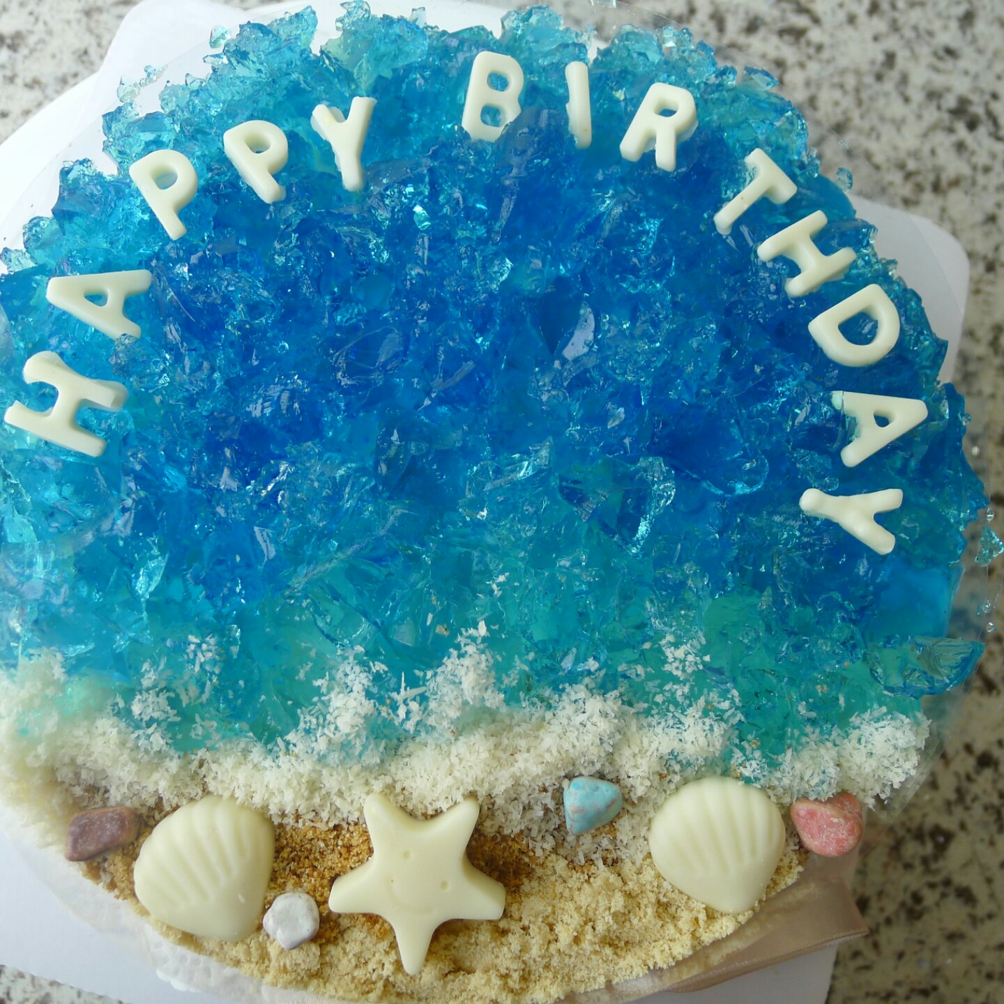 海洋酸奶慕斯蛋糕