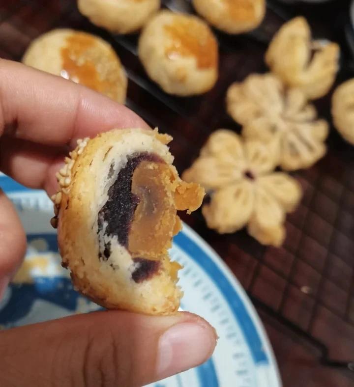 免揉免松弛超快手不破酥不混酥的蛋黄酥—新手一看包会