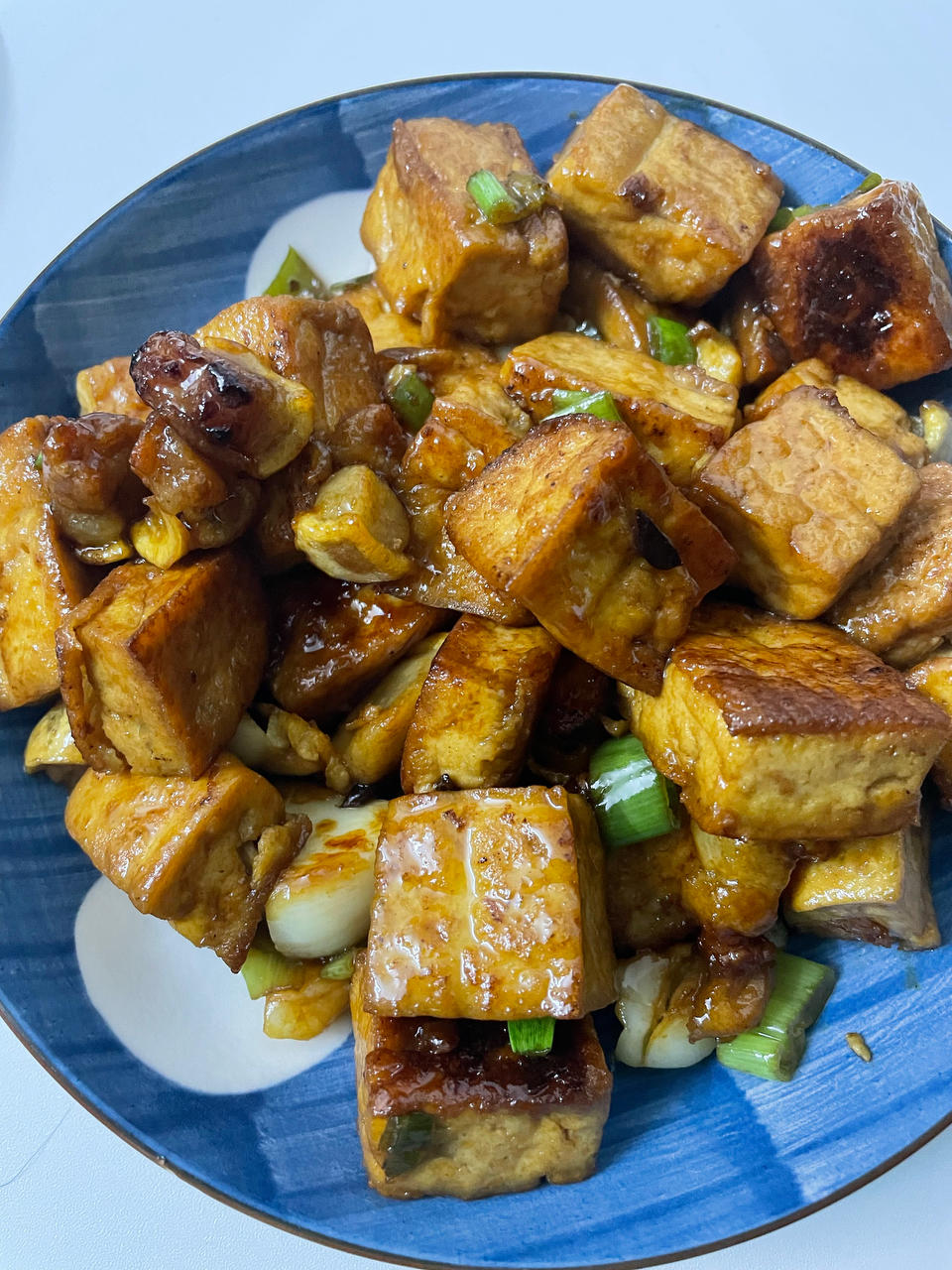 蒜香煎豆腐 炒鸡无敌美味