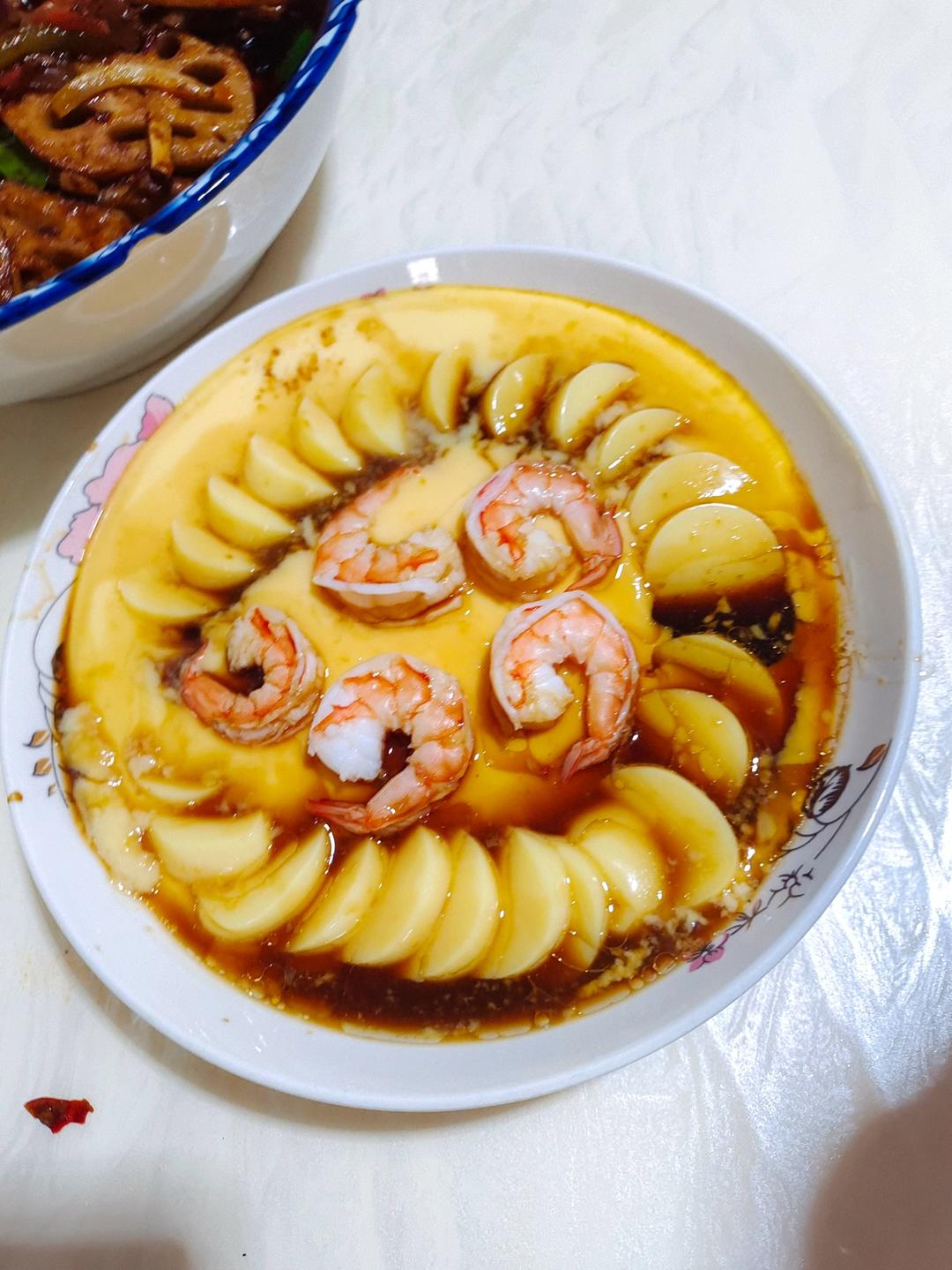 ‼️蒸蒸日上‼️虾仁豆腐蒸蛋【摩飞极速蒸炖锅】