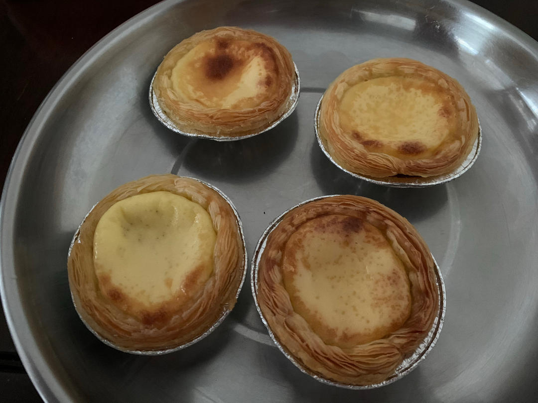 超嫩滑的葡式蛋挞(全蛋版)新手友好『秒杀KFC』