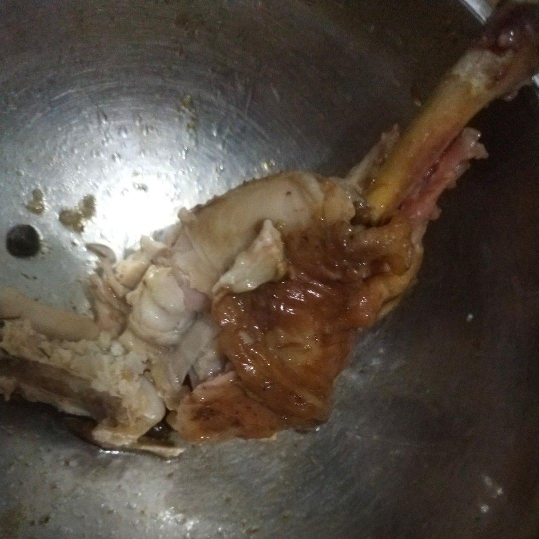 电饭锅烤鸡腿