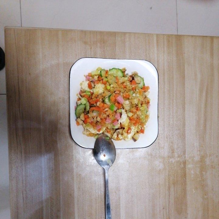 炒米饭蛋炒饭二十分钟快手家常