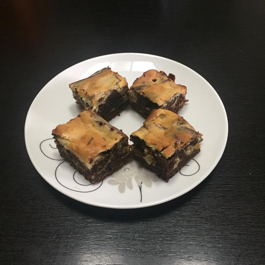 芝士布朗尼蛋糕 Cream Cheese Brownie