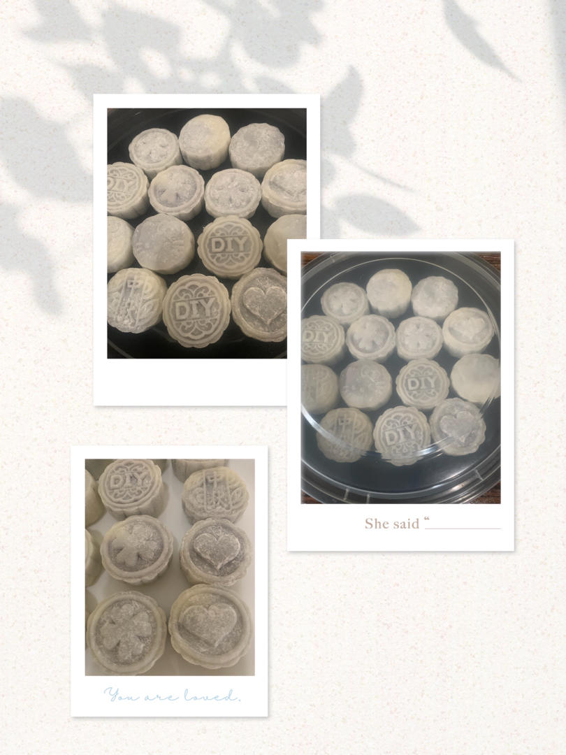 紫薯小姐&奶黄先生（冰皮月饼软糯版）