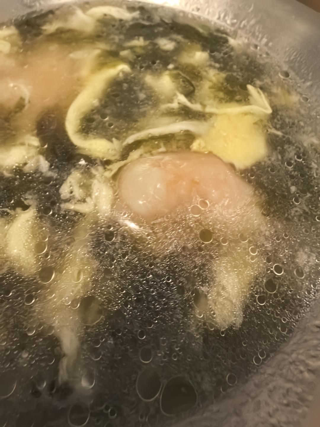 低卡鲜美的紫菜虾滑汤！好喝不胖减脂餐